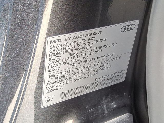 2023 Audi Q8 Prestige 55 TFSI quattro - 22962112 - 25