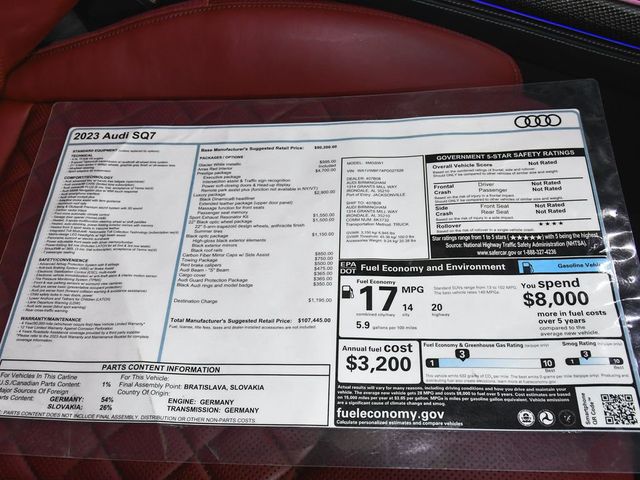 2023 Audi SQ7 Prestige - 22995972 - 68
