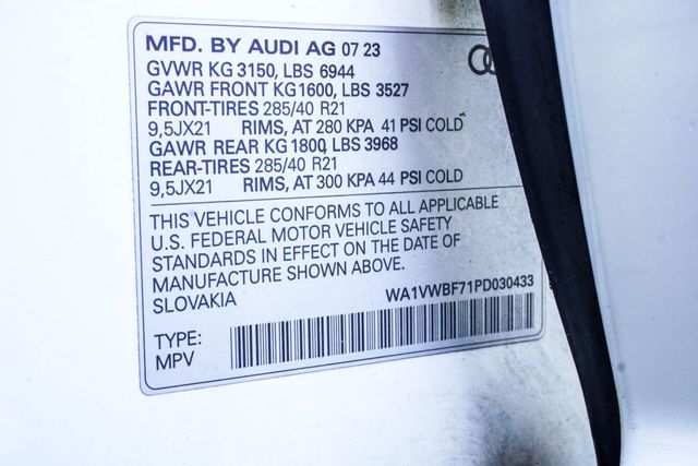 2023 Audi SQ7 Prestige 4.0 TFSI quattro - 23004819 - 41
