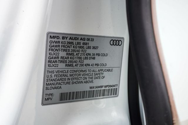 2023 Audi SQ8 Premium Plus 4.0 TFSI quattro - 23017715 - 42