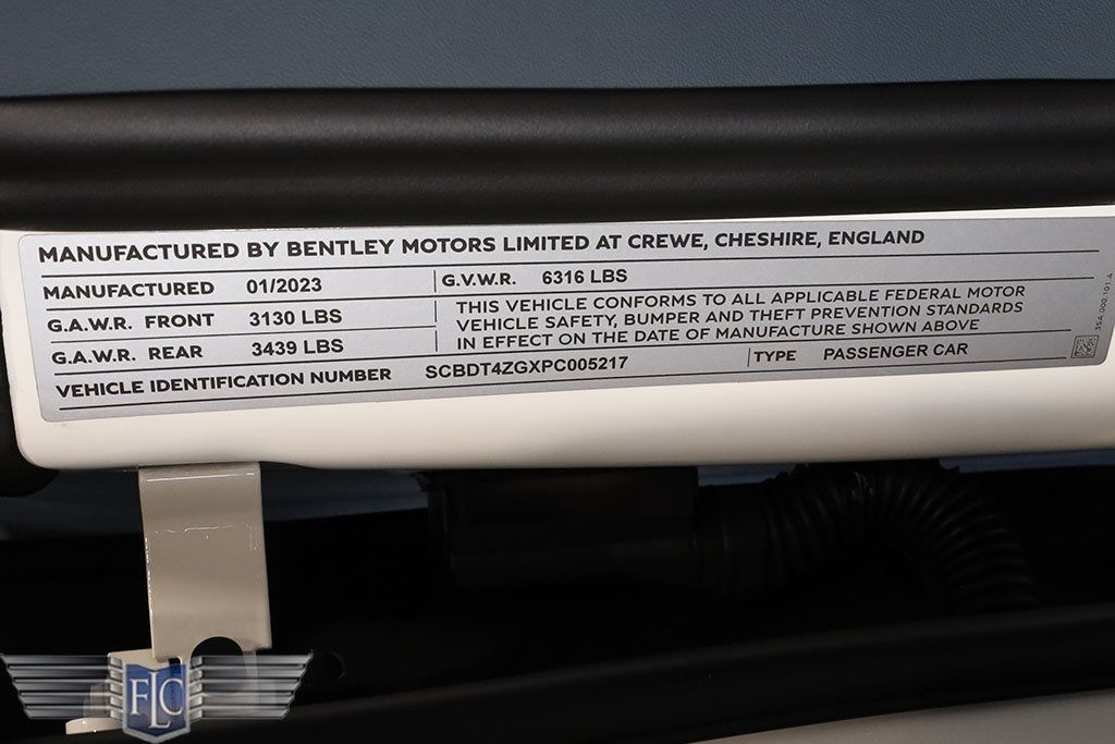 2023 Bentley Continental GTC Speed Convertible, Ocean Edition - 23028266 - 43