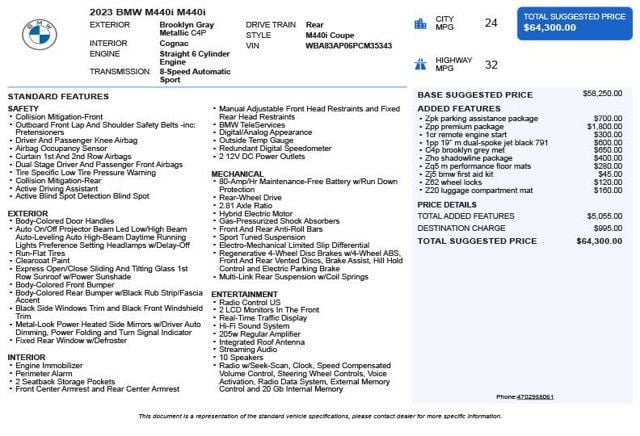 2023 BMW 4 Series M440i - 22998442 - 2