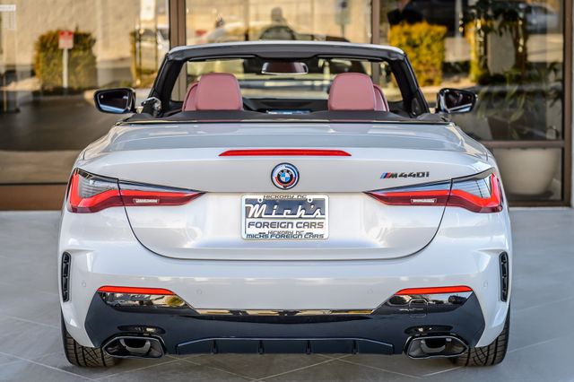 2023 BMW 4 Series M440i CONVERTIBLE - WHITE ON RED - NAV CARPLAY M SPORT GORGEOUS - 22984376 - 12