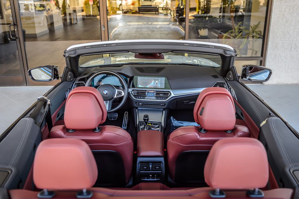 2023 BMW 4 Series M440i CONVERTIBLE - WHITE ON RED - NAV CARPLAY M SPORT GORGEOUS - 22984376 - 16