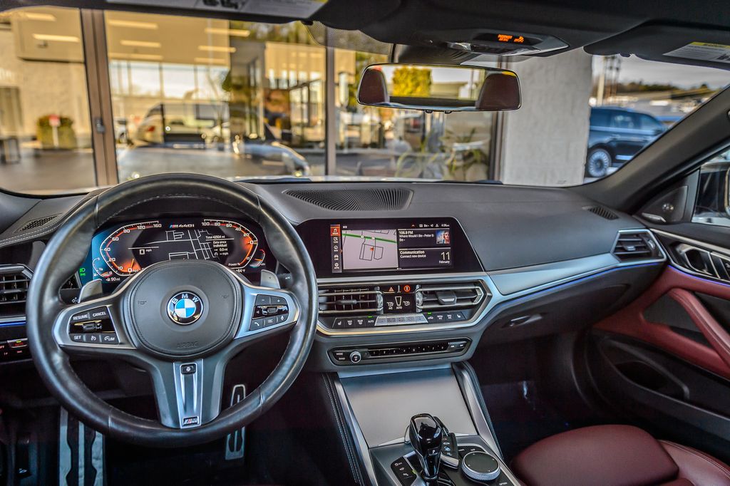 2023 BMW 4 Series M440i CONVERTIBLE - WHITE ON RED - NAV CARPLAY M SPORT GORGEOUS - 22984376 - 24