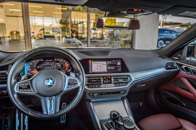 2023 BMW 4 Series M440i CONVERTIBLE - WHITE ON RED - NAV CARPLAY M SPORT GORGEOUS - 22984376 - 24