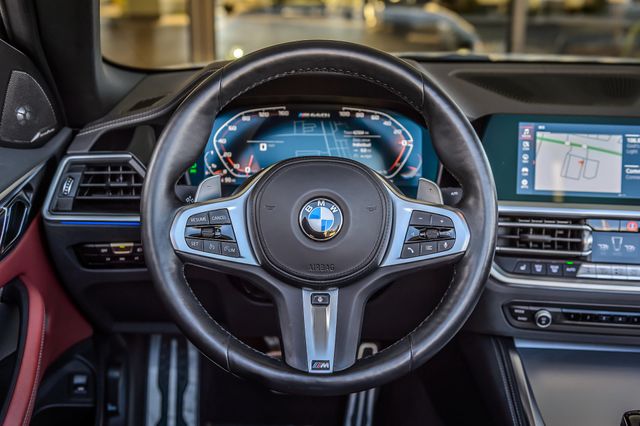 2023 BMW 4 Series M440i CONVERTIBLE - WHITE ON RED - NAV CARPLAY M SPORT GORGEOUS - 22984376 - 27