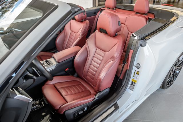 2023 BMW 4 Series M440i CONVERTIBLE - WHITE ON RED - NAV CARPLAY M SPORT GORGEOUS - 22984376 - 36