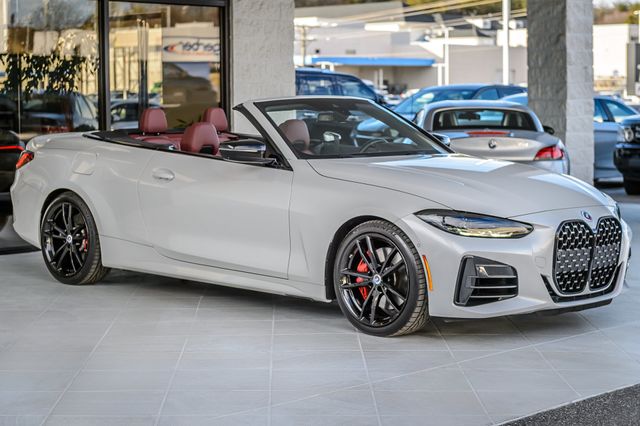 2023 BMW 4 Series M440i CONVERTIBLE - WHITE ON RED - NAV CARPLAY M SPORT GORGEOUS - 22984376 - 4