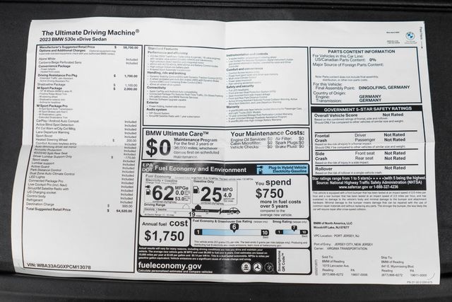 2023 BMW 5 Series 530e xDrive Plug-In Hybrid - 23004688 - 57