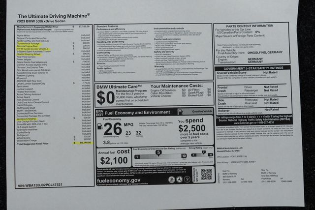 2023 BMW 5 Series 530i xDrive - 22976215 - 51