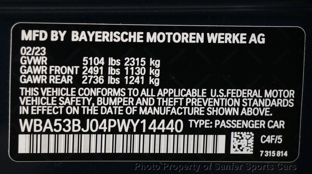 2023 BMW 5 Series 540i - 22439207 - 44