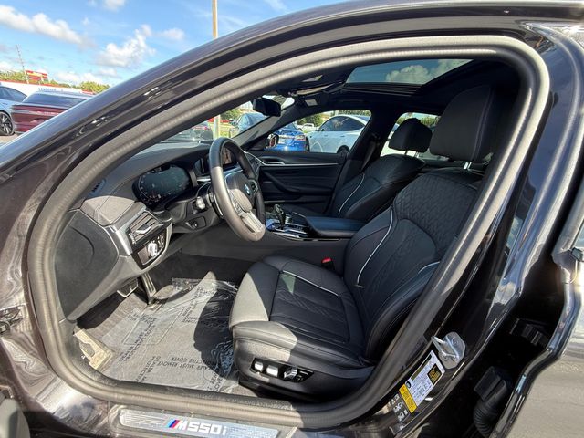 2023 BMW 5 Series **M550I XDRIVE**DRVNG ASSIST PRO*PARK ASSIST PKG*HUD** - 23062412 - 9