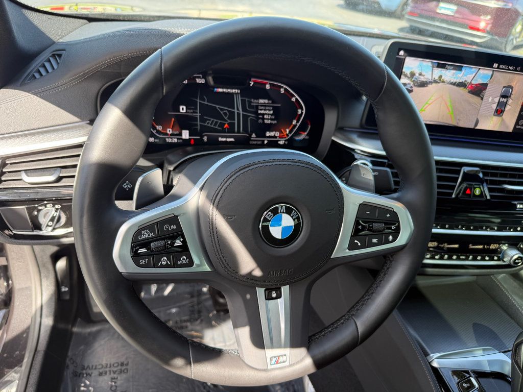 2023 BMW 5 Series **M550I XDRIVE**DRVNG ASSIST PRO*PARK ASSIST PKG*HUD** - 23062412 - 10