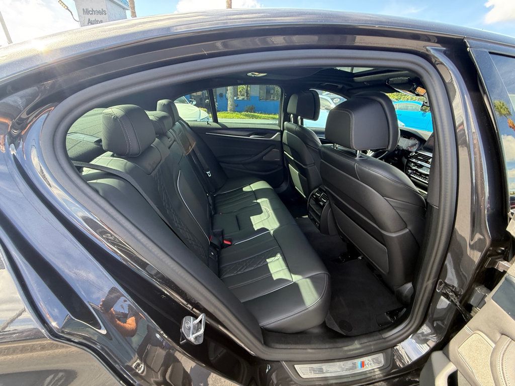 2023 BMW 5 Series **M550I XDRIVE**DRVNG ASSIST PRO*PARK ASSIST PKG*HUD** - 23062412 - 27