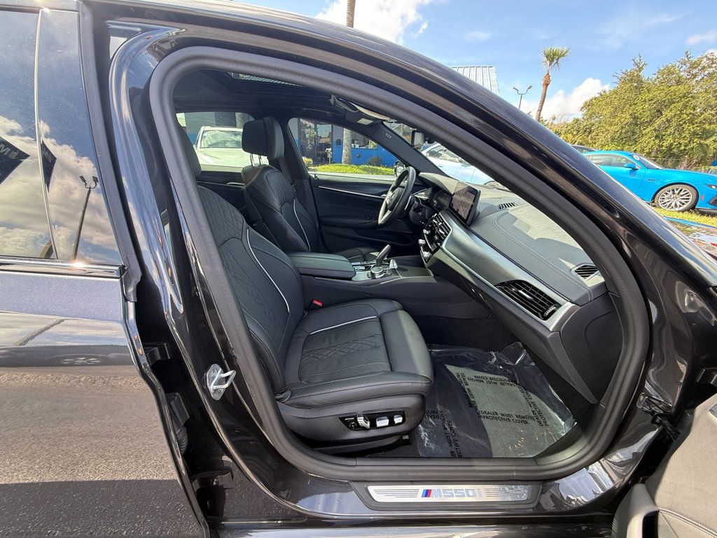 2023 BMW 5 Series **M550I XDRIVE**DRVNG ASSIST PRO*PARK ASSIST PKG*HUD** - 23062412 - 31