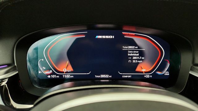 2023 BMW 5 Series M550i xDrive with Head-Up Display and Shadowline Package - 22957043 - 14