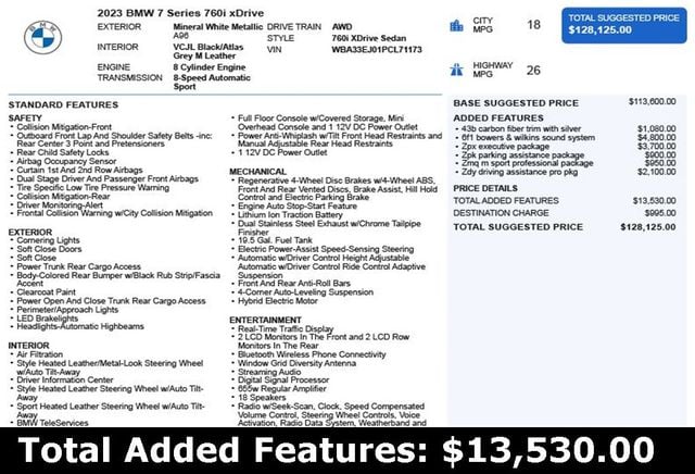 2023 BMW 7 Series 760i xDrive - 22959259 - 2