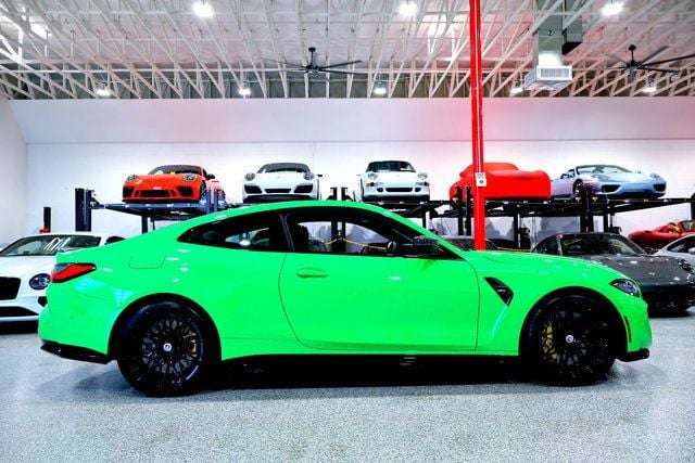 2023 BMW BMW M4 Coupe SIGNAL GREEN...1,695 Miles...6sp Manual - 22997042 - 10