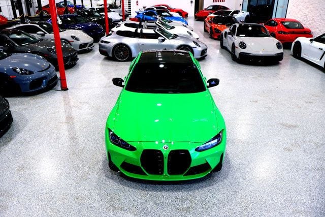 2023 BMW BMW M4 Coupe SIGNAL GREEN...1,695 Miles...6sp Manual - 22997042 - 18