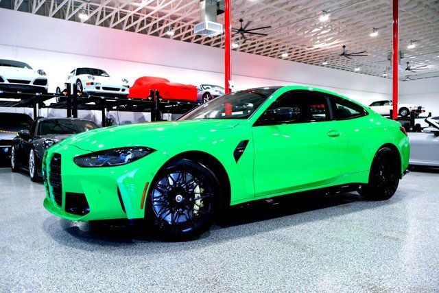2023 BMW BMW M4 Coupe SIGNAL GREEN...1,695 Miles...6sp Manual - 22997042 - 3