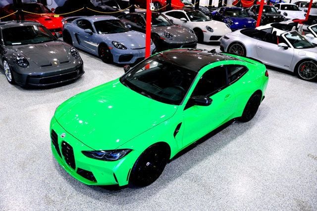2023 BMW BMW M4 Coupe SIGNAL GREEN...1,695 Miles...6sp Manual - 22997042 - 4