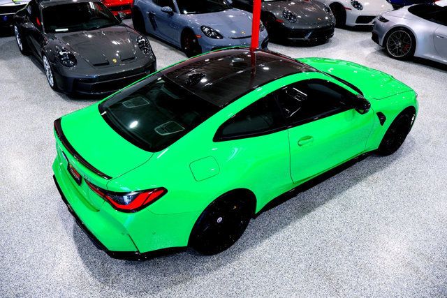 2023 BMW BMW M4 Coupe SIGNAL GREEN...1,695 Miles...6sp Manual - 22997042 - 5