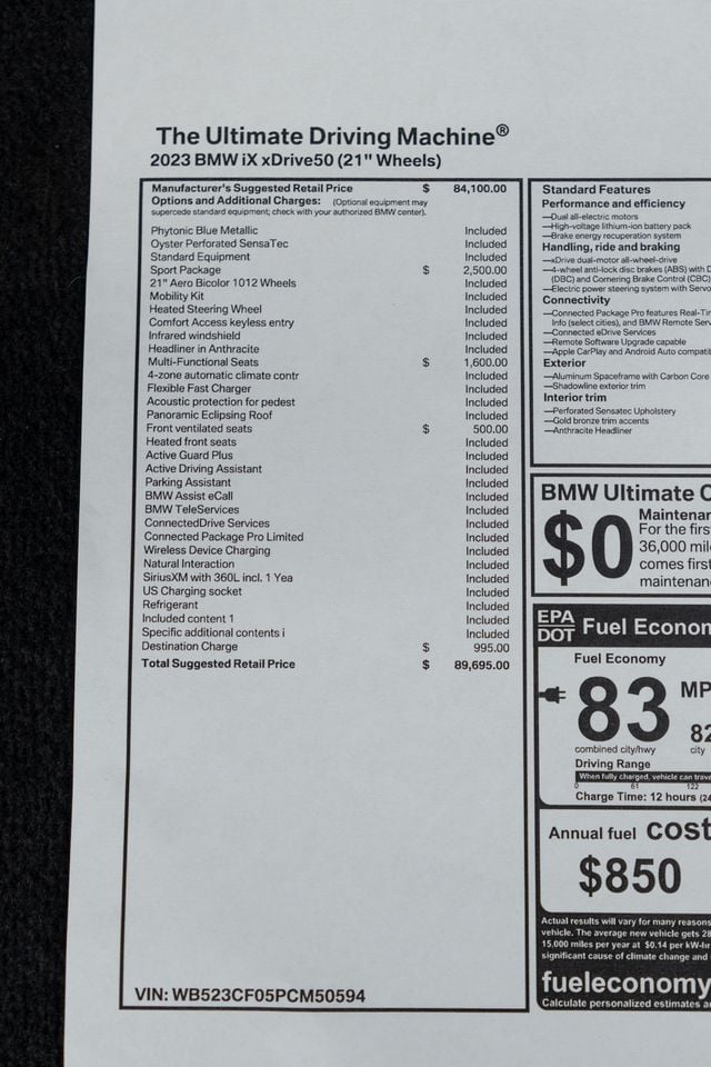 2023 BMW iX  - 23064643 - 47