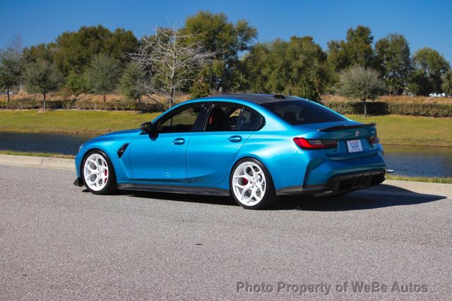 2023 BMW M3 1 of 2 Atlantic Blue Individual, 6-Speed Manual, 700+ HP, Full Carbon - 22980640 - 14