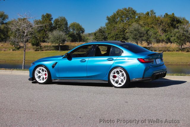 2023 BMW M3 1 of 2 Atlantic Blue Individual, 6-Speed Manual, 700+ HP, Full Carbon - 22980640 - 15