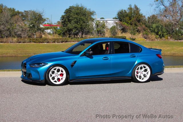 2023 BMW M3 1 of 2 Atlantic Blue Individual, 6-Speed Manual, 700+ HP, Full Carbon - 22980640 - 17