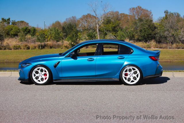 2023 BMW M3 1 of 2 Atlantic Blue Individual, 6-Speed Manual, 700+ HP, Full Carbon - 22980640 - 1