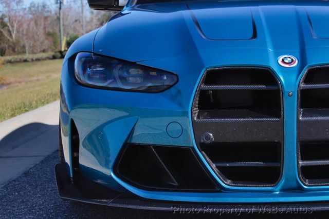 2023 BMW M3 1 of 2 Atlantic Blue Individual, 6-Speed Manual, 700+ HP, Full Carbon - 22980640 - 21