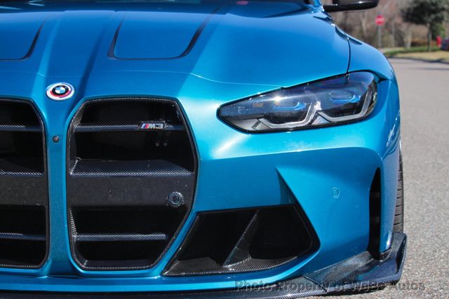 2023 BMW M3 1 of 2 Atlantic Blue Individual, 6-Speed Manual, 700+ HP, Full Carbon - 22980640 - 22
