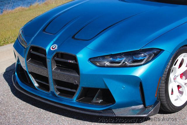 2023 BMW M3 1 of 2 Atlantic Blue Individual, 6-Speed Manual, 700+ HP, Full Carbon - 22980640 - 23