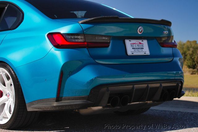 2023 BMW M3 1 of 2 Atlantic Blue Individual, 6-Speed Manual, 700+ HP, Full Carbon - 22980640 - 29