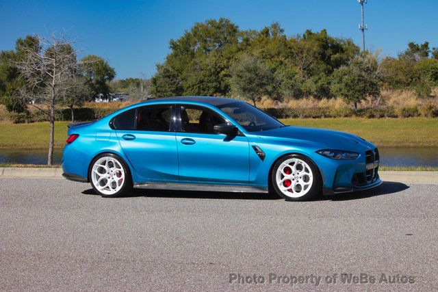 2023 BMW M3 1 of 2 Atlantic Blue Individual, 6-Speed Manual, 700+ HP, Full Carbon - 22980640 - 31