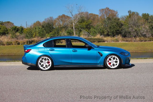2023 BMW M3 1 of 2 Atlantic Blue Individual, 6-Speed Manual, 700+ HP, Full Carbon - 22980640 - 32