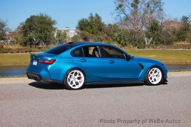 2023 BMW M3 1 of 2 Atlantic Blue Individual, 6-Speed Manual, 700+ HP, Full Carbon - 22980640 - 33