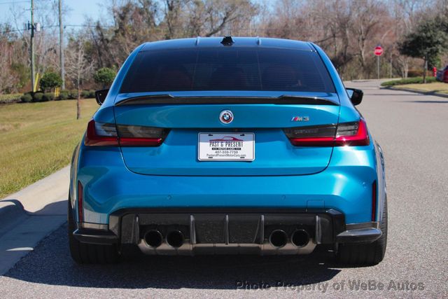 2023 BMW M3 1 of 2 Atlantic Blue Individual, 6-Speed Manual, 700+ HP, Full Carbon - 22980640 - 35