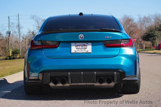 2023 BMW M3 1 of 2 Atlantic Blue Individual, 6-Speed Manual, 700+ HP, Full Carbon - 22980640 - 36