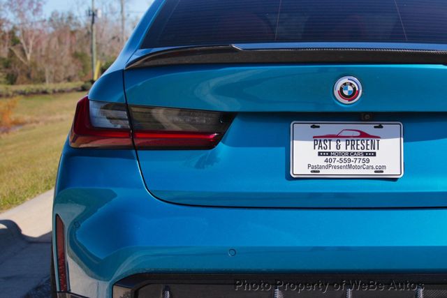 2023 BMW M3 1 of 2 Atlantic Blue Individual, 6-Speed Manual, 700+ HP, Full Carbon - 22980640 - 37