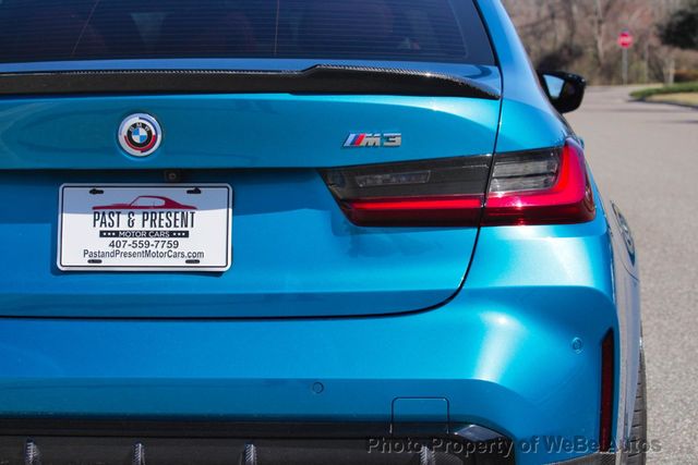 2023 BMW M3 1 of 2 Atlantic Blue Individual, 6-Speed Manual, 700+ HP, Full Carbon - 22980640 - 38