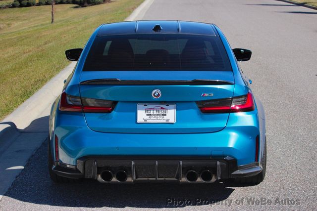 2023 BMW M3 1 of 2 Atlantic Blue Individual, 6-Speed Manual, 700+ HP, Full Carbon - 22980640 - 3