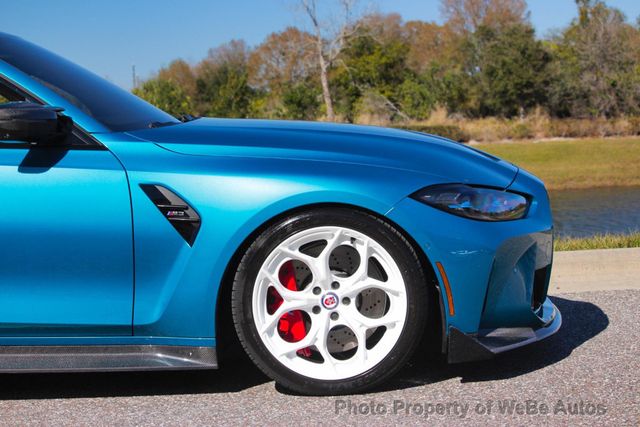 2023 BMW M3 1 of 2 Atlantic Blue Individual, 6-Speed Manual, 700+ HP, Full Carbon - 22980640 - 43