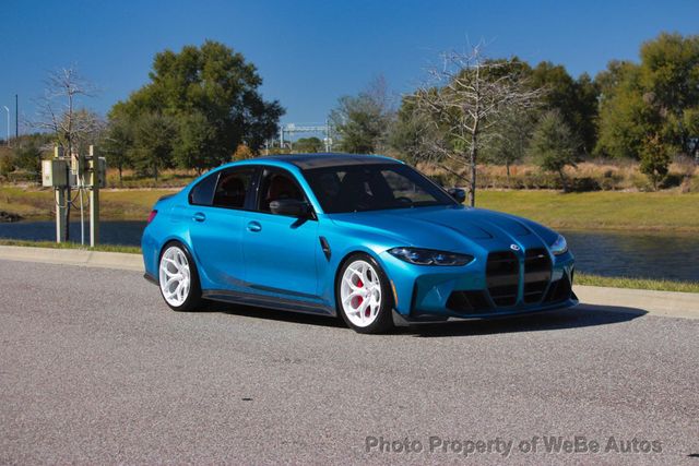 2023 BMW M3 1 of 2 Atlantic Blue Individual, 6-Speed Manual, 700+ HP, Full Carbon - 22980640 - 6