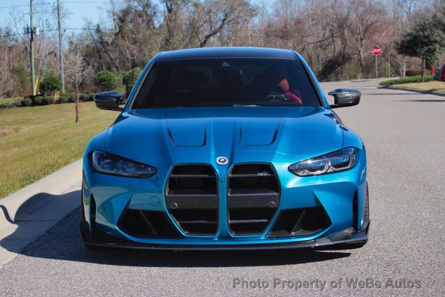 2023 BMW M3 1 of 2 Atlantic Blue Individual, 6-Speed Manual, 700+ HP, Full Carbon - 22980640 - 7