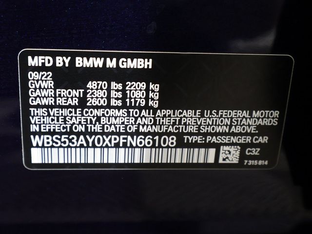 2023 BMW M3 Base - 22990747 - 60