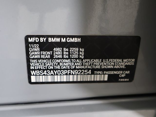 2023 BMW M3 Competition xDrive - 23018305 - 61