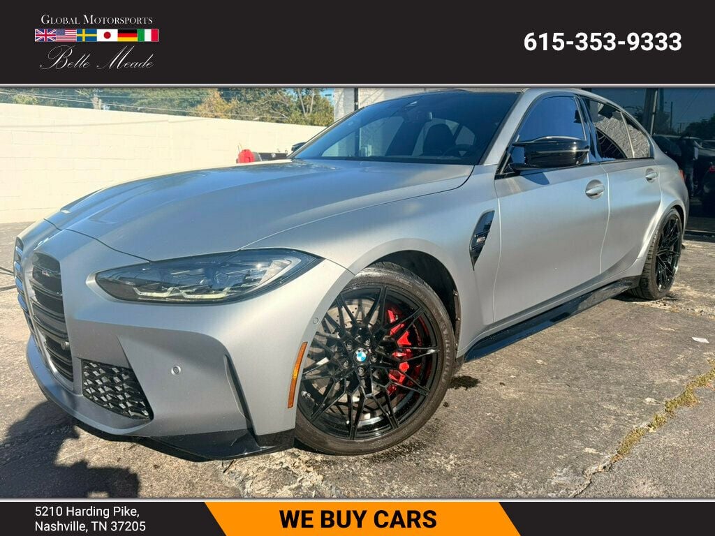 2023 BMW M3 M3/6-SpeedManual/ExecutivePkg/CarbonFiberTrim/ParkingAssistance - 22929409 - 0